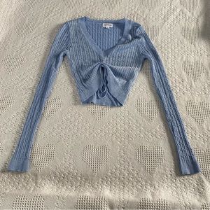Superdown Cropped Sweater (M)